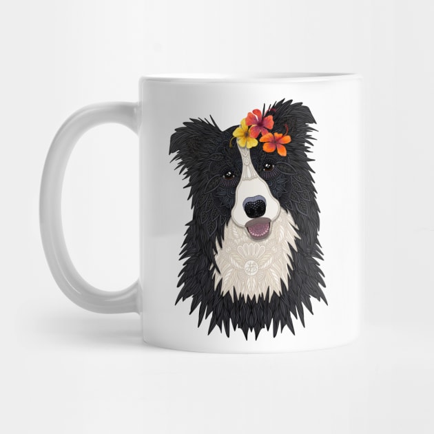 Tropical Border Collie Girl by ArtLovePassion